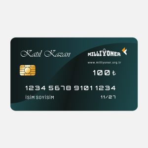 100,00 ₺ Milliyoner Kart