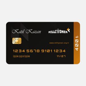 400,00 ₺ Milliyoner Kart